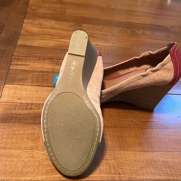 Lucky Brand Colour Block Heels - Picture 4 of 5